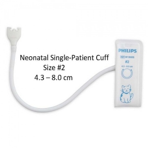 Disposable Neonatal NIBP Cuff No 2 (4.3cm-8.0cm)